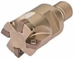0.75" Modular Endmill Cutter, 1.181" Oal, A = 0.035", M = M10 With 3 Pockets 1