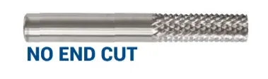 1/2" Burr - No End Cut. Flute Length 1" Shank Od 1/2" Oal 3" - Uncoated 1