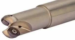 1.25" Endmill Cutter, 1.85" Relief Length, 5" Oal, D1 = 1.25", With 3 Pockets 1