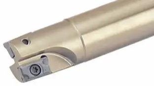 1.25" Endmill Cutter, Positive 90° Exact Angle, 1.25" Relief Length, 10" Oal, With 3 Pockets 1