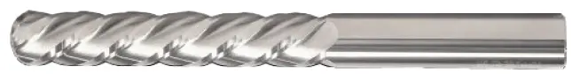 1" End Mill Single End Ball. Extra-Extra Long Lengths. Shank Od 1" Flute Length 5" Oal 8" - 4 Flutes Uncoated 1
