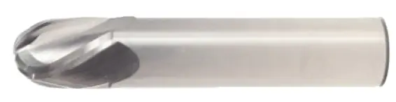 1" End Mill Single End Ball. Stub Length. Flute Length 1" Oal 3" - 2 Flutes Uncoated 1