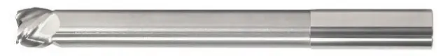 1" End Mill Single End Square. Extra Long Reach. Shank Od 1" Loc 1-1/4" Oal 10" - 2 Flutes Uncoated 1