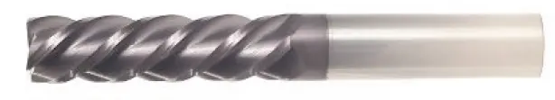 1" End Mill Single End Square. Long Length. Flute Length 2-1/4" Oal 5" - 2 Flutes Altin Coated 1