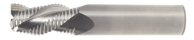1" End Mill Single End Square. Roughing 45 Degree High Helix. Shank Od 1" Flute Length 1-1/2" Oal 4" - 3 Flutes - Uncoated 1