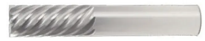 1" End Mill Single End Square. Tough Mill. Flute Lenght 2" Oal 4" - 12 Flutes Uncoated 1