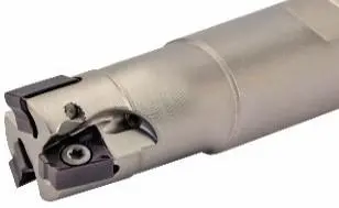 1" Endmill Cutter, Positive 90° Exact Angle, 1.25" Relief Length, 3.5" Oal, With 2 Pockets 1