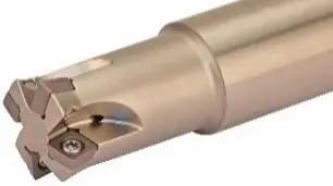 1" Endmill Cutter, Positive 90° Exact Angle, 1.378" Relief Length, 6" Oal, D = 1", With 4 Pockets 1