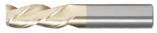 1" Spoon Cutter - Center Cut. Single End With 38 Degree Helix. Shank Od 1" - Loc 2-1/4" - Oal 5" - Corner Radius 0.060" - 3 Flutes For Aluminum & Non-Ferrous Machining. Zrn Coated 1