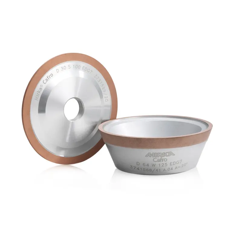 11V9g 100X10x3 T=35 Bore 31.75 Grit D54 Concentration W125 Polymide Bond Edg7 1