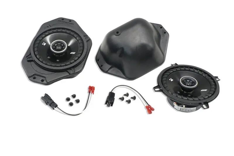 1997-02 Jeep Wrangler Tj Select Increments Dash-Pods W/ Kicker Speakers 1