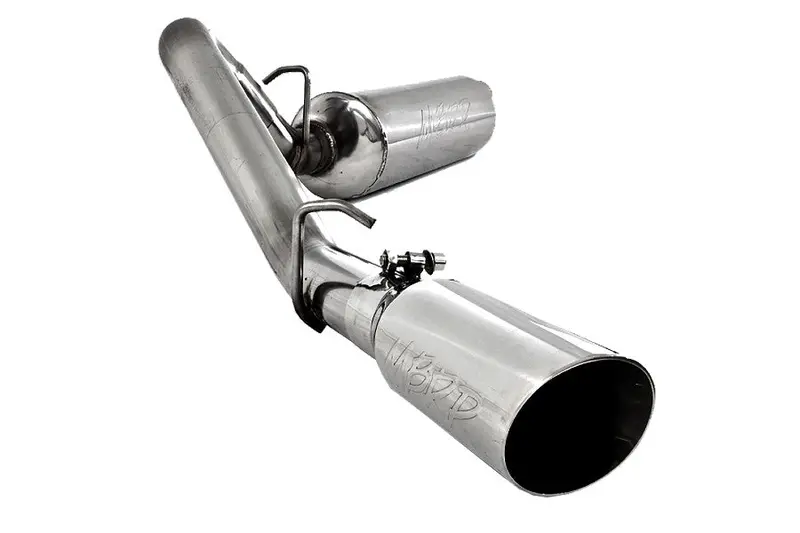 1997-99 Jeep Wrangler Tj Mbrp 2.5In T409 Cat Back Exhaust System - Single Exit 1
