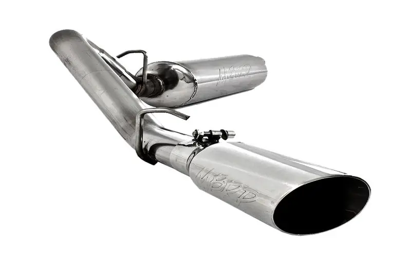 1997-99 Jeep Wrangler Tj Mbrp Installer Series 2.5In Cat-Back Exhaust System - Aluminized Steel 1