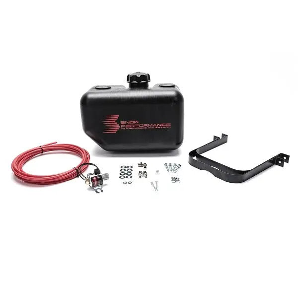 2.5 Gal. Water-Methanol Tank Upgrade Quick-Connect Fittings (W/Brackets, Solenoid, Hose & All Necessary Fittings) (13Lx9.5Hx7.5W) 1