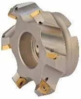 2.5" Shell Mill Cutter, Positive, 90° Exact Angle D = 2.5" H = 2" With 5 Pockets 1