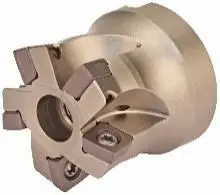 2" Shell Mill Cutter, Positive, 90° Exact Angle, D = 2" H = 2" A = 0.055" With 6 Pockets 1