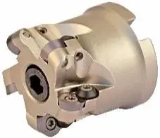 2" Shell Mill Cutter, Positive, 90° Exact Angle, D = 2" H = 2" With 5 Pockets 1