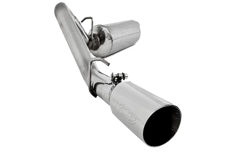 2000-06 Jeep Wrangler Tj Mbrp 2.5In Armor Lite Cat Back Exhaust System - Single Exit 1