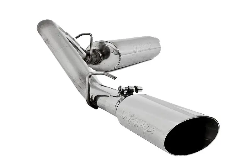 2000-06 Jeep Wrangler Tj Mbrp 2.5In T409 Cat Back Back Exhaust System - Single Exit 1