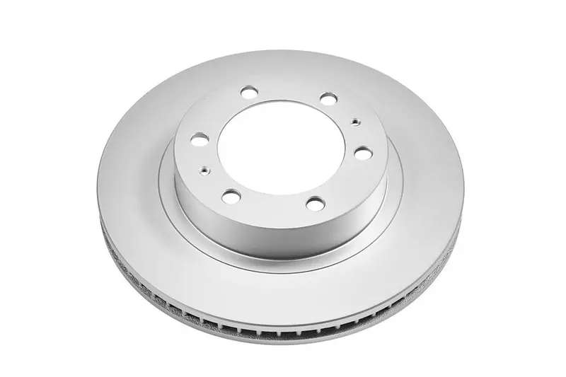 2003-09 Toyota 4Runner & 2005-23 Toyota Tacoma Power Stop Evolution Genuine Geomet Coated Rotor, Front 1