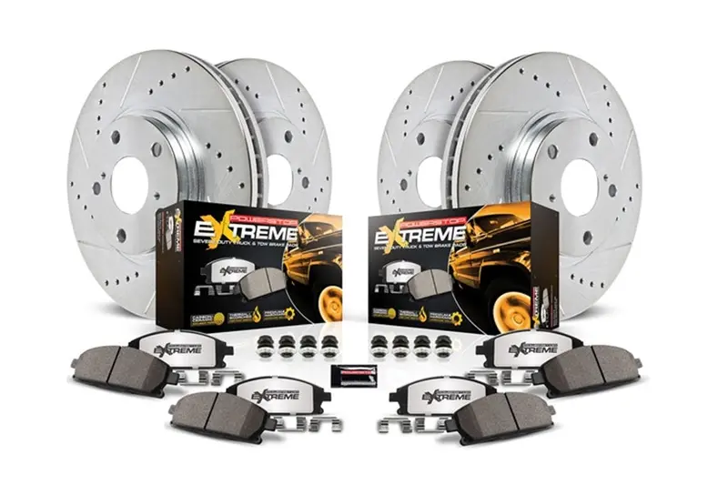 2003-09 Toyota 4Runner Power Stop Z36 Truck & Tow Brake Upgrade Kit, Front And Rear 1