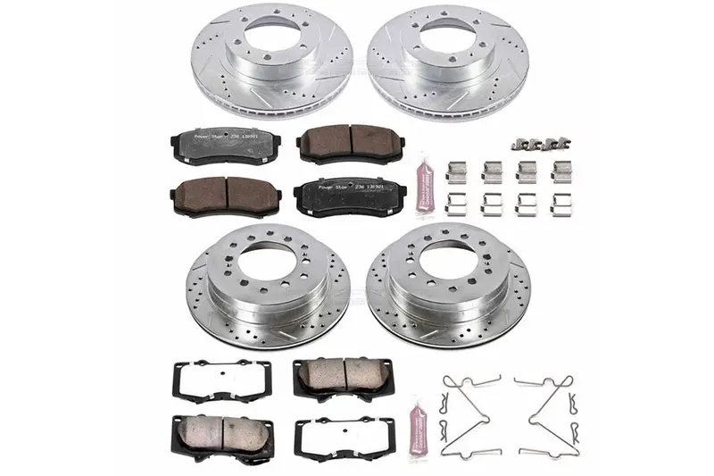 2003-09 Toyota 4Runner Power Stop Z36 Truck & Tow Brake Upgrade Kit, Front & Rear 1