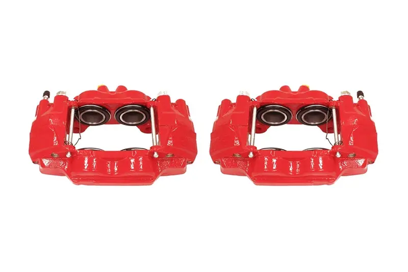 2003-2009 Toyota 4Runner & 2005-2023 Power Stop Power Coated Front Brake Calipers, Red 1