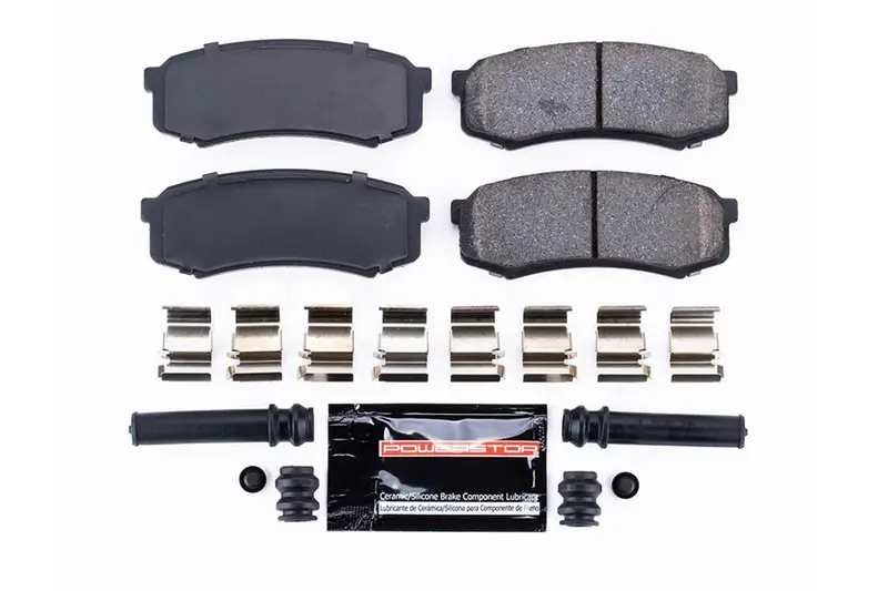 2003-24 Toyota 4Runner Power Stop Z23 Evolution Sport Carbon-Fiber Rear Brake Pads 1