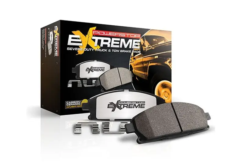 2003-24 Toyota 4Runner Power Stop Z36 Truck & Tow Carbon-Fiber Ceramic Brake Pads, Rear 1