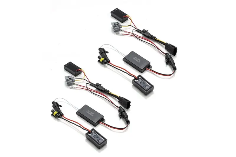 2005-11 Toyota Tacoma Alpharex Headlights Converters Without Stock Drl Function 1