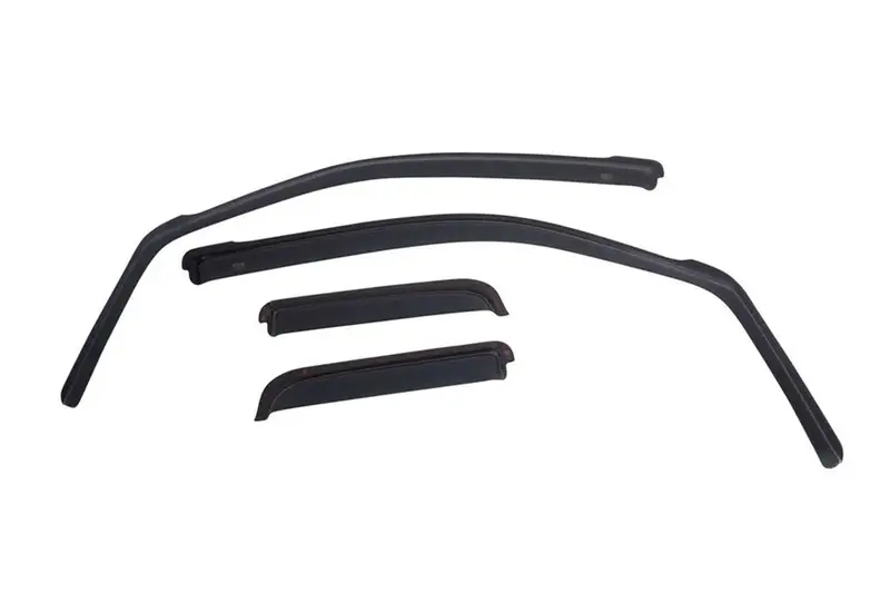 2005-15 Toyota Tacoma Egr Usa In-Channel Window Visor Kit, Smoke Finish 1