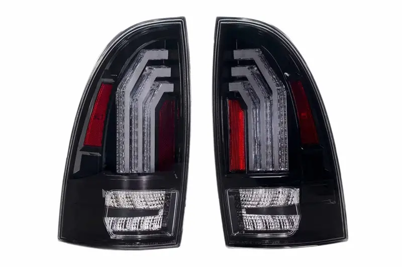 2005-15 Toyota Tacoma Morimoto Xb Led Tail Lights (Clear) 1