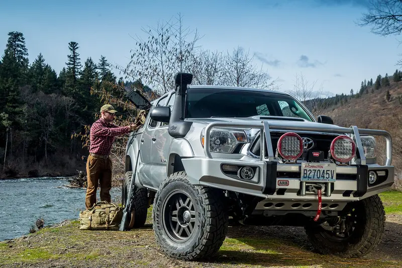 2005-15 Toyota Tacoma V6 Arb Safari Snorkel System 2