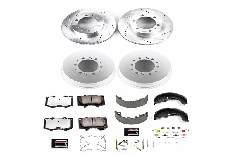 2005-2023 Toyota Tacoma Power Stop Z36 Truck & Tow Brake Upgrade Kit, Front And Rear 1