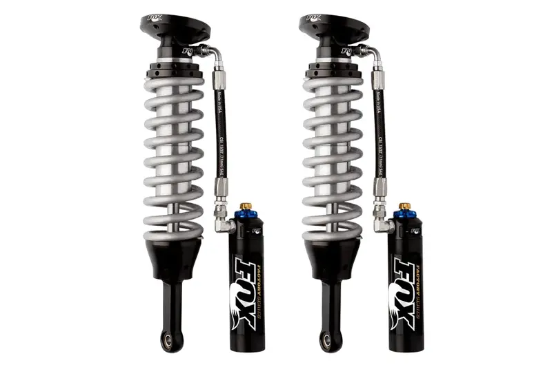2005-23 Toyota Tacoma Fox Racing Factory Race 2.5 Coilover Reservoir Front Shocks, Dsc (0-3In Lift) 1