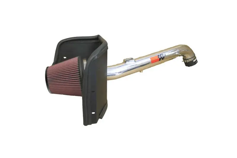 2005-23 Toyota Tacoma K&N Filters 77 Series High-Flow Cold Air Intake System (Aluminum Tube) 1