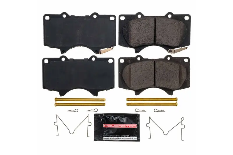 2005-24 Toyota Tacoma/2003-09 Toyota 4Runner Power Stop Z23 Evolution Sport Carbon-Fiber Brake Pads, Front 1
