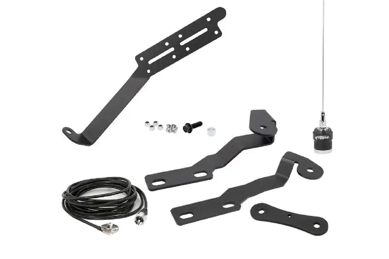 2005-25 Toyota Tacoma, 2003-25 4Runner Rugged Radios Two Way Gmrs Mobile Radio Kit - 25 Watt 1