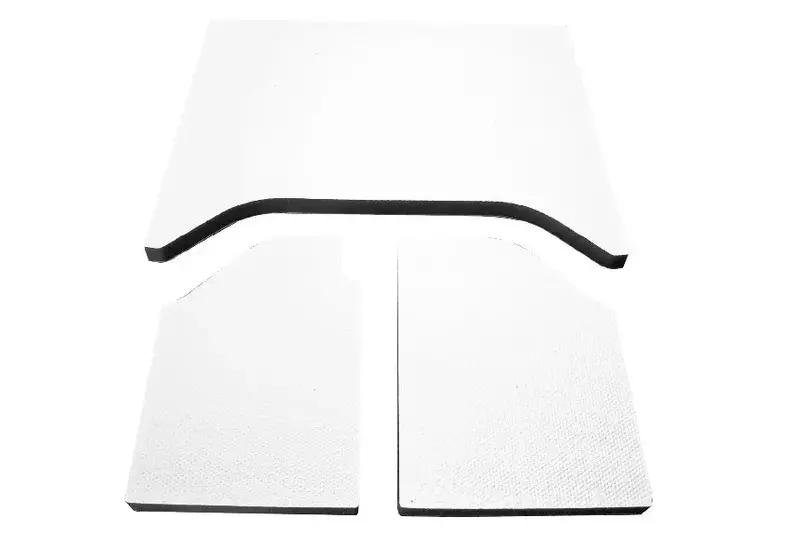 2007-10 Jeep Wrangler Jk 2-Door Dei Sound Deadening Headliner Kit, White Original Finish 1