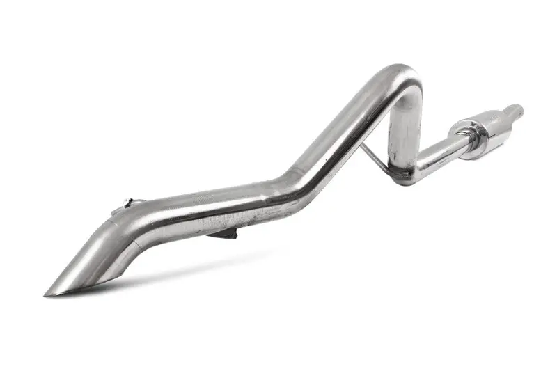 2007-11 Jeep Wrangler Jk Mbrp Armor Lite 2.5In Off-Road Exhaust Tail Pipe - Muffler Before Axle 1