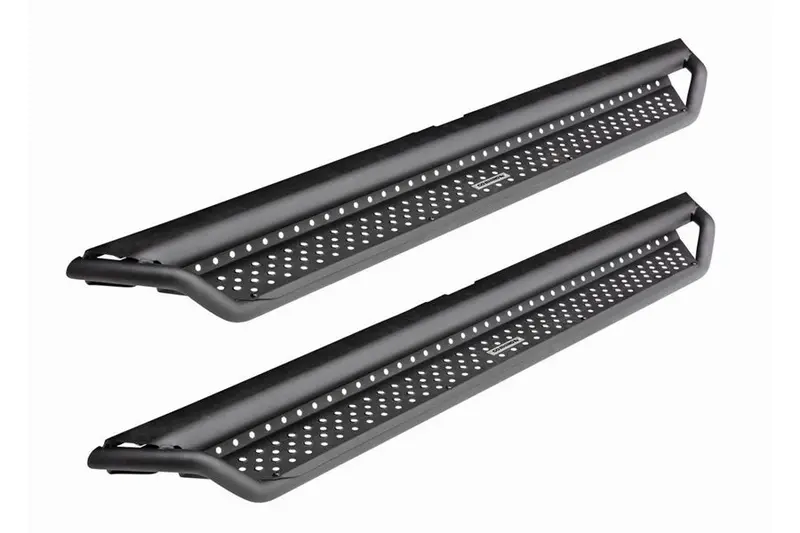 2007-18 Jeep Wrangler Jk, 2018-25 Jl And 2021-25 Ford Bronco 2Dr Go Rhino Dominator Extreme D1 Side Steps, 52In Long 1