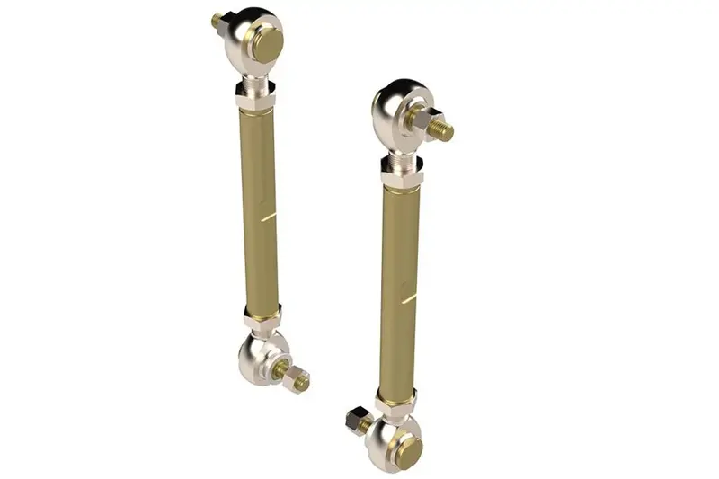 2007-18 Jeep Wrangler Jk Metalcloak Hd Front Sway Bar Link Kit 1