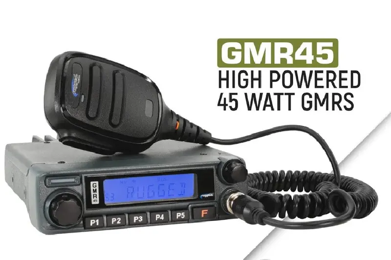 2007-21 Toyota Tundra Rugged Radios Two Way Gmrs Mobile Radio Kit - 45 Watt 1