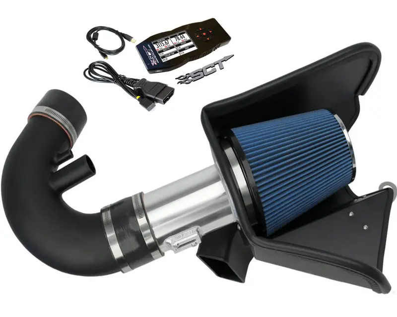 2010-2014 Mustang Cold Air Intake Package With Tuner 2