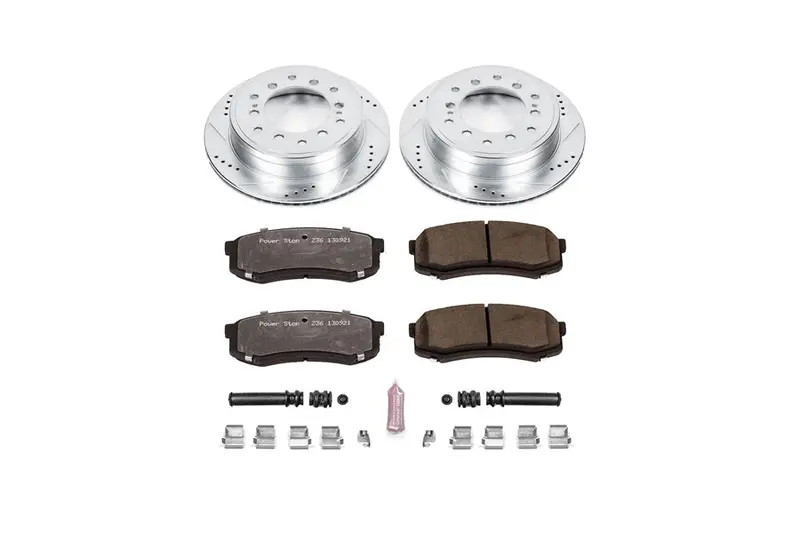 2010-2024 Toyota 4Runner Power Stop Z36 Truck & Tow Brake Upgrade Kit, Rear 1