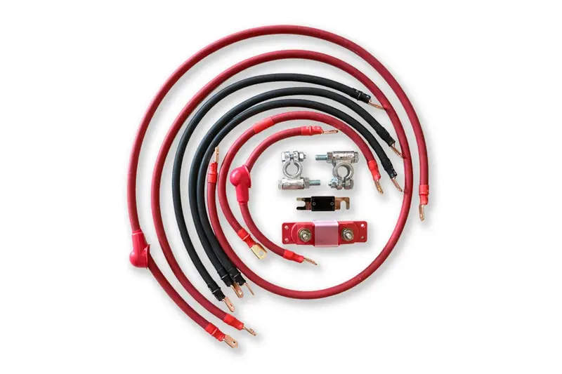 2010-24 Toyota 4Runner 4.0L Jeepcables Big 7 Battery Cable Kit (2Ga) 1