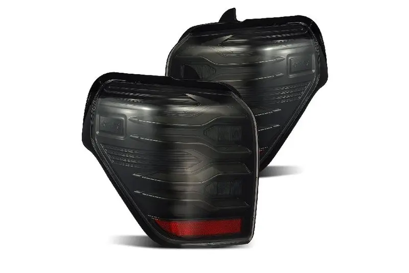 2010-24 Toyota 4Runner Alpharex Luxx Series Led Tail Lights - Alpha Black 1