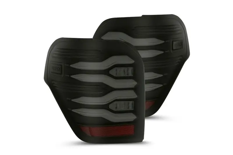 2010-24 Toyota 4Runner Alpharex Luxx Series Led Tail Lights - Black 1