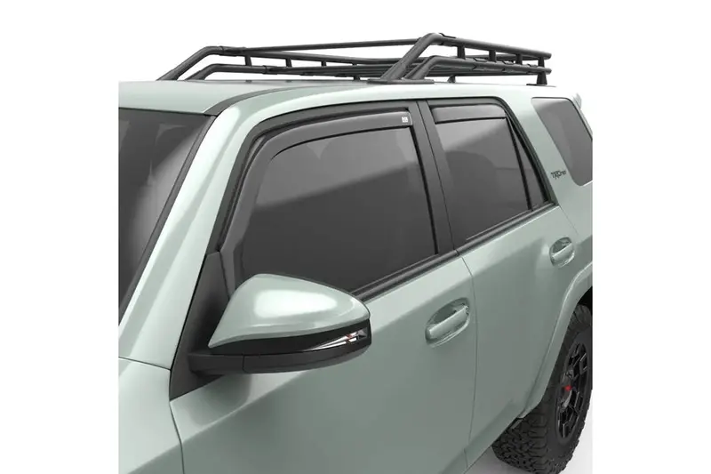 2010-24 Toyota 4Runner Egr Usa In-Channel Window Visors, Smoke Finish 1