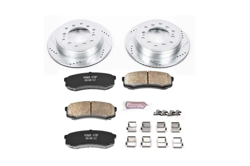 2010-24 Toyota 4Runner Power Stop Z23 Evolution Sport Brake Upgrade Kit, Rear 2